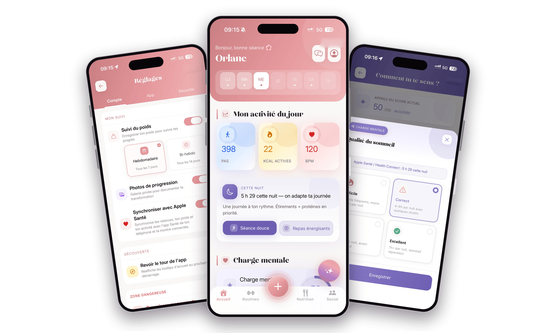 Connected to your health app, on your terms
